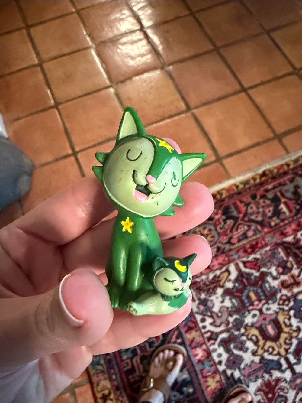Tonies Nature sounds Green Star Cat Figurine Collectible Toy - Kids